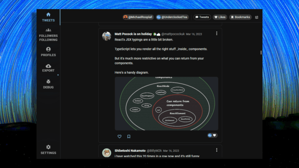 Material Twitter Archiver Thumbnail